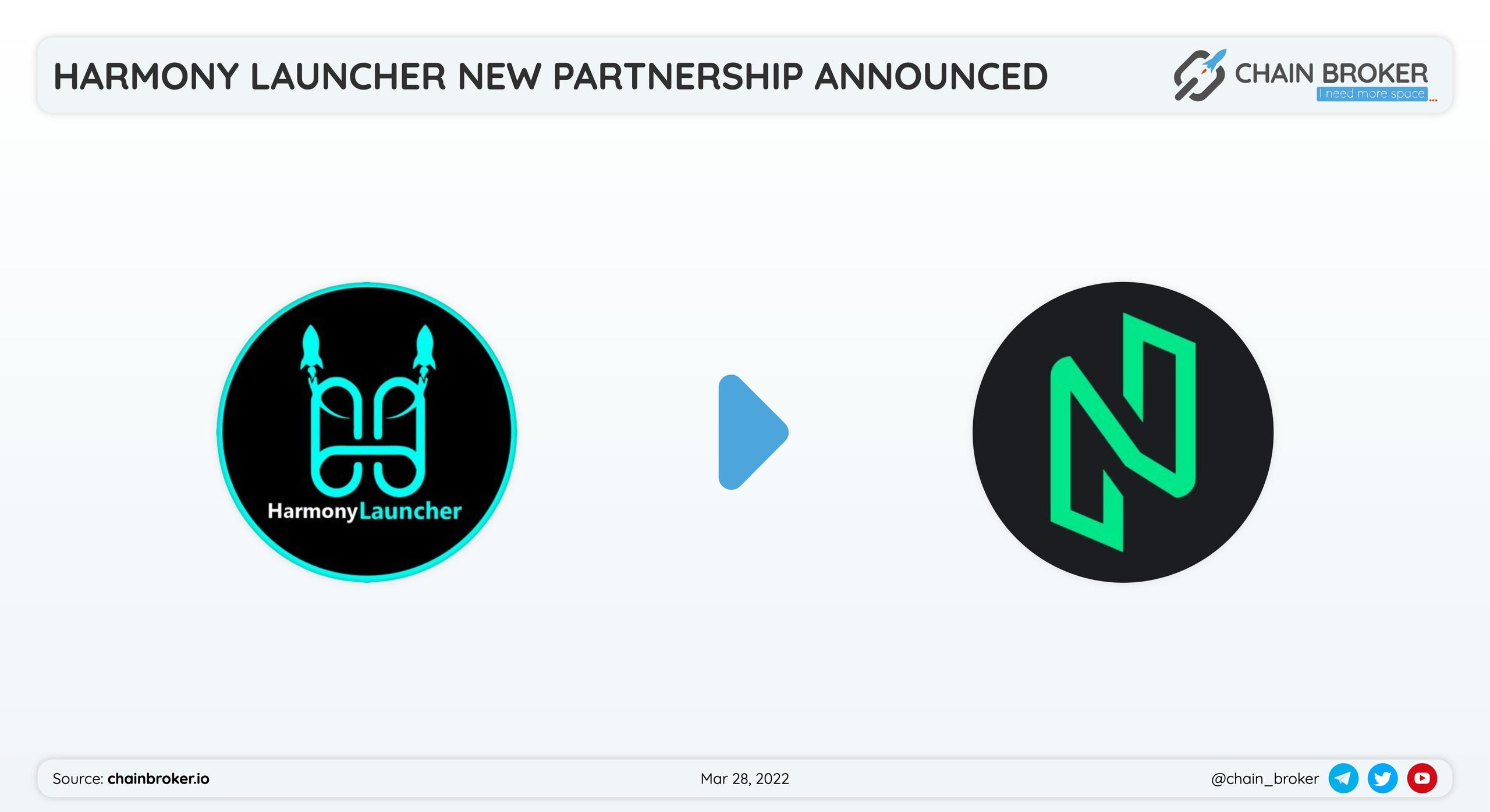 Harmony Launcher has partnered with Nuls to increase project's visibility.