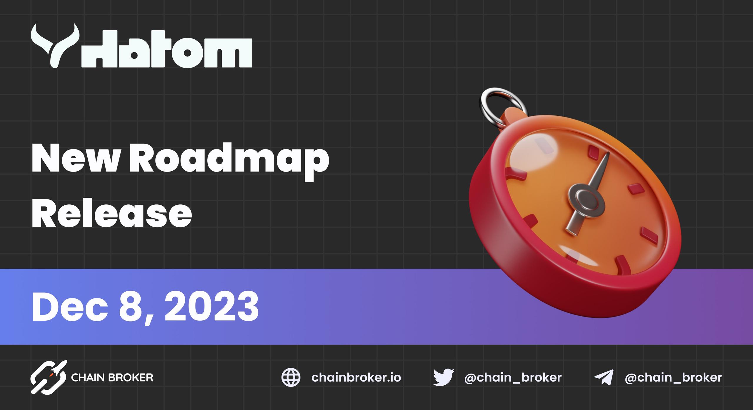Hatom has released its updated Roadmap Hatom has released its updated Roadmap