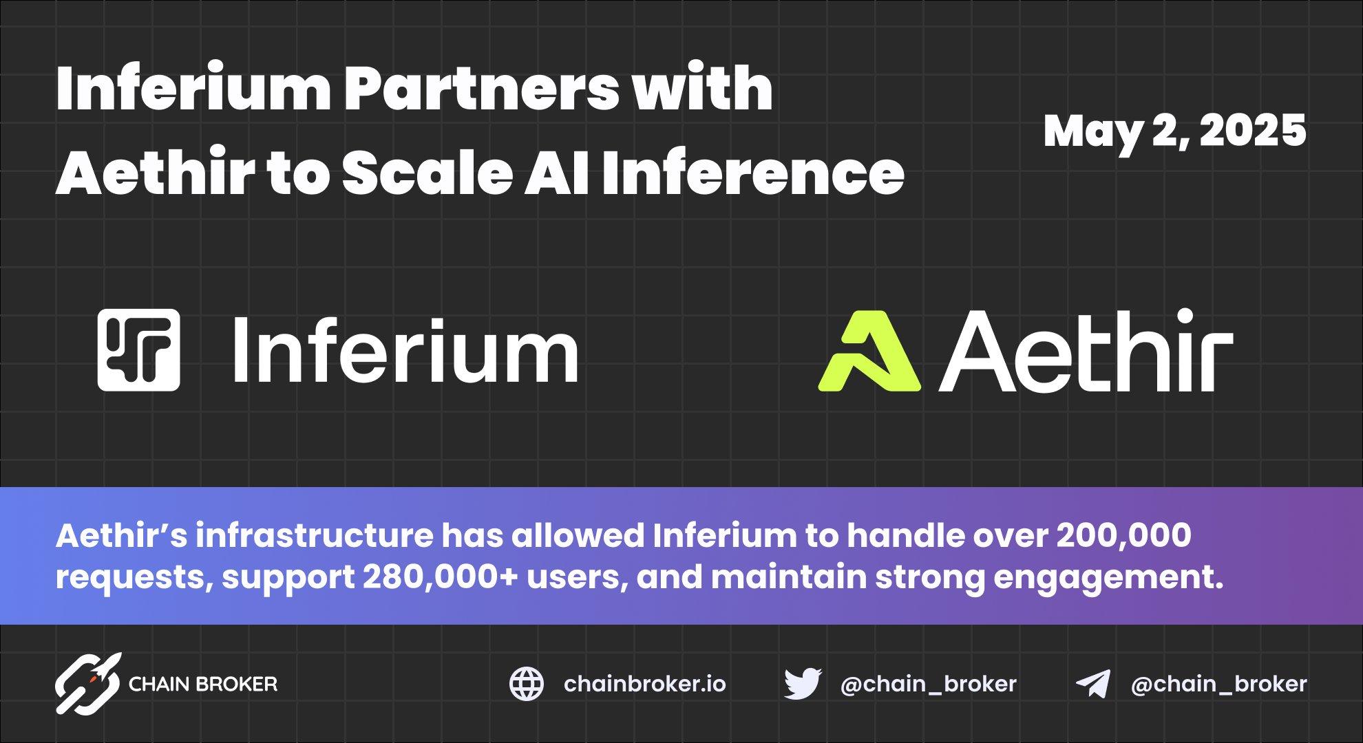 Inferium Partners with Aethir to Scale Decentralized AI Inference Inferium Partners with Aethir to Scale Decentralized AI Inference