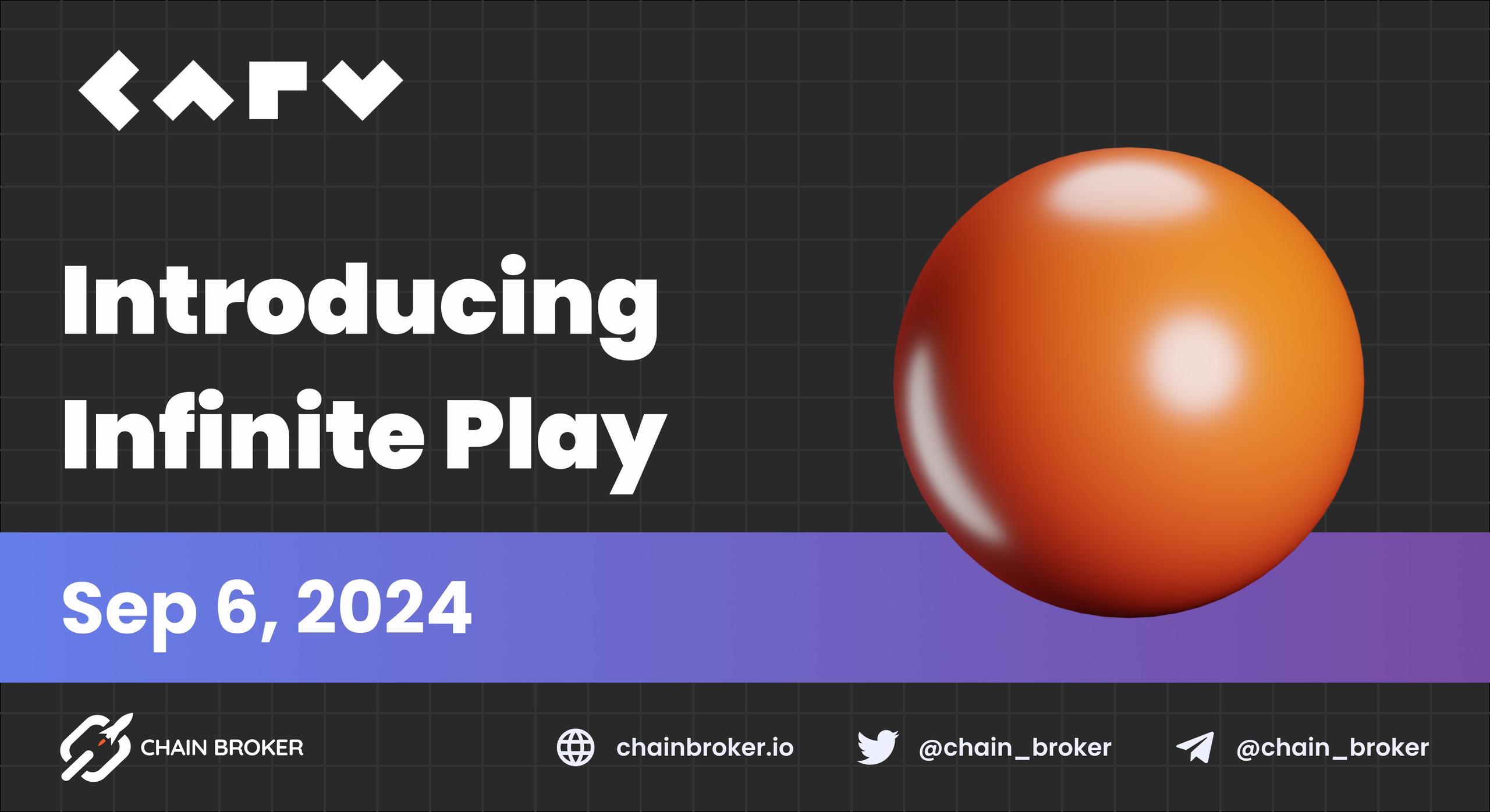 Infinite Play Launches on CARV Platform Infinite Play Launches on CARV Platform