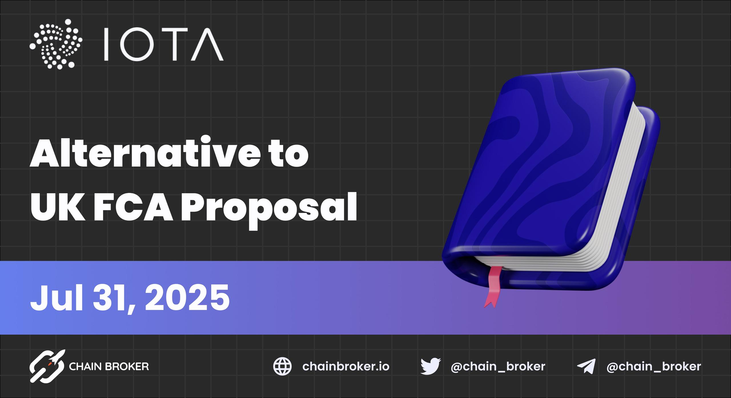 IOTA Proposes an Alternative to UK Crypto Regulations IOTA Proposes an Alternative to UK Crypto Regulations