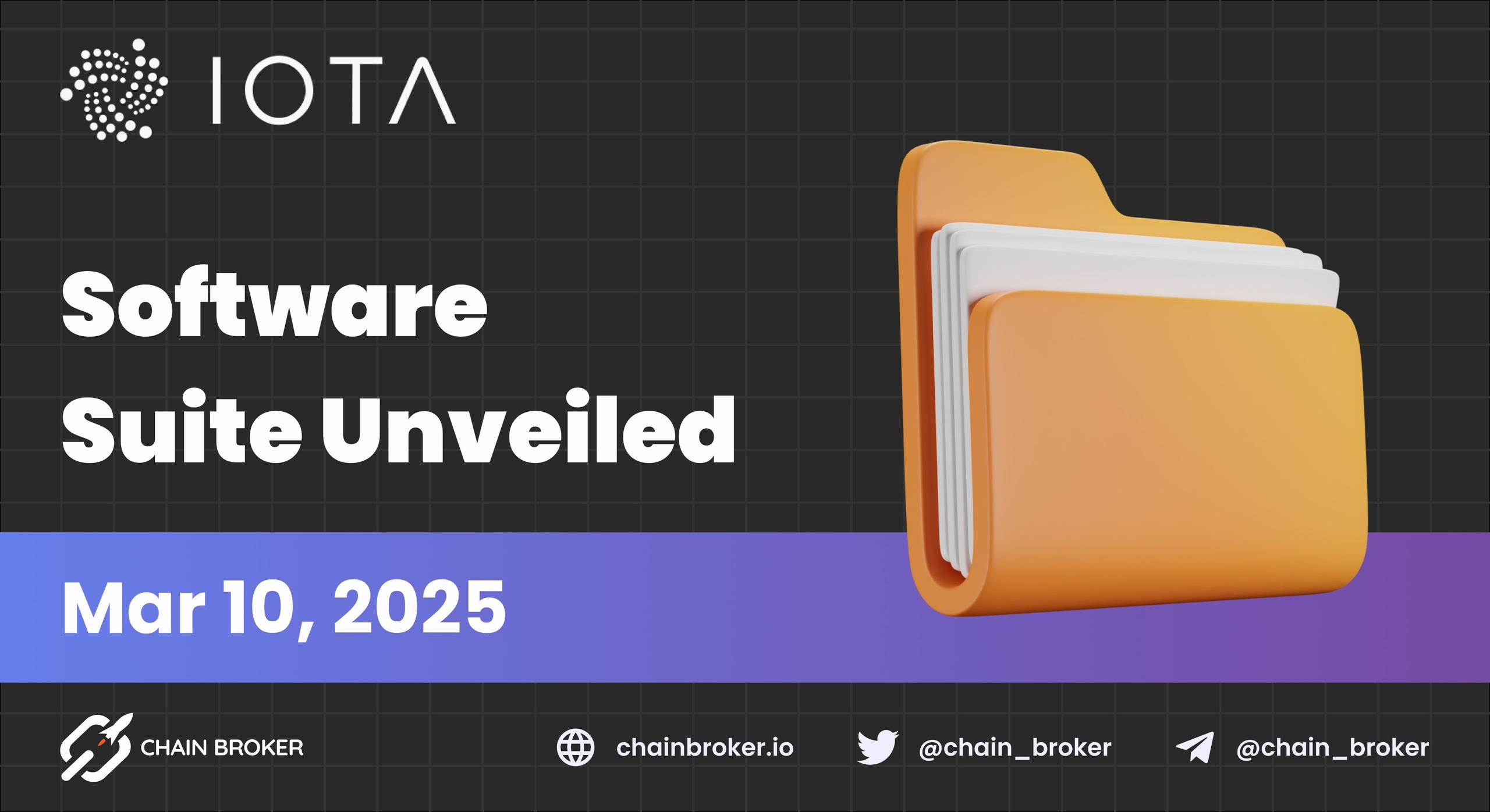 IOTA Unveils New Software Suite for IOTA Rebased IOTA Unveils New Software Suite for IOTA Rebased