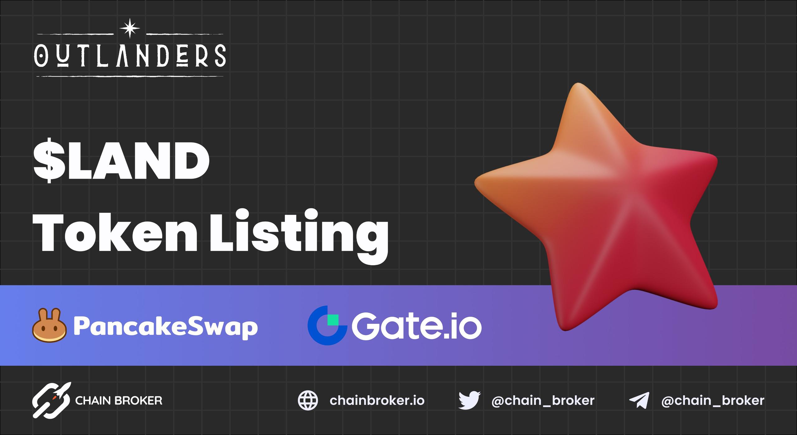 $LAND Token Listed on Multiple Exchanges $LAND Token Listed on Multiple Exchanges