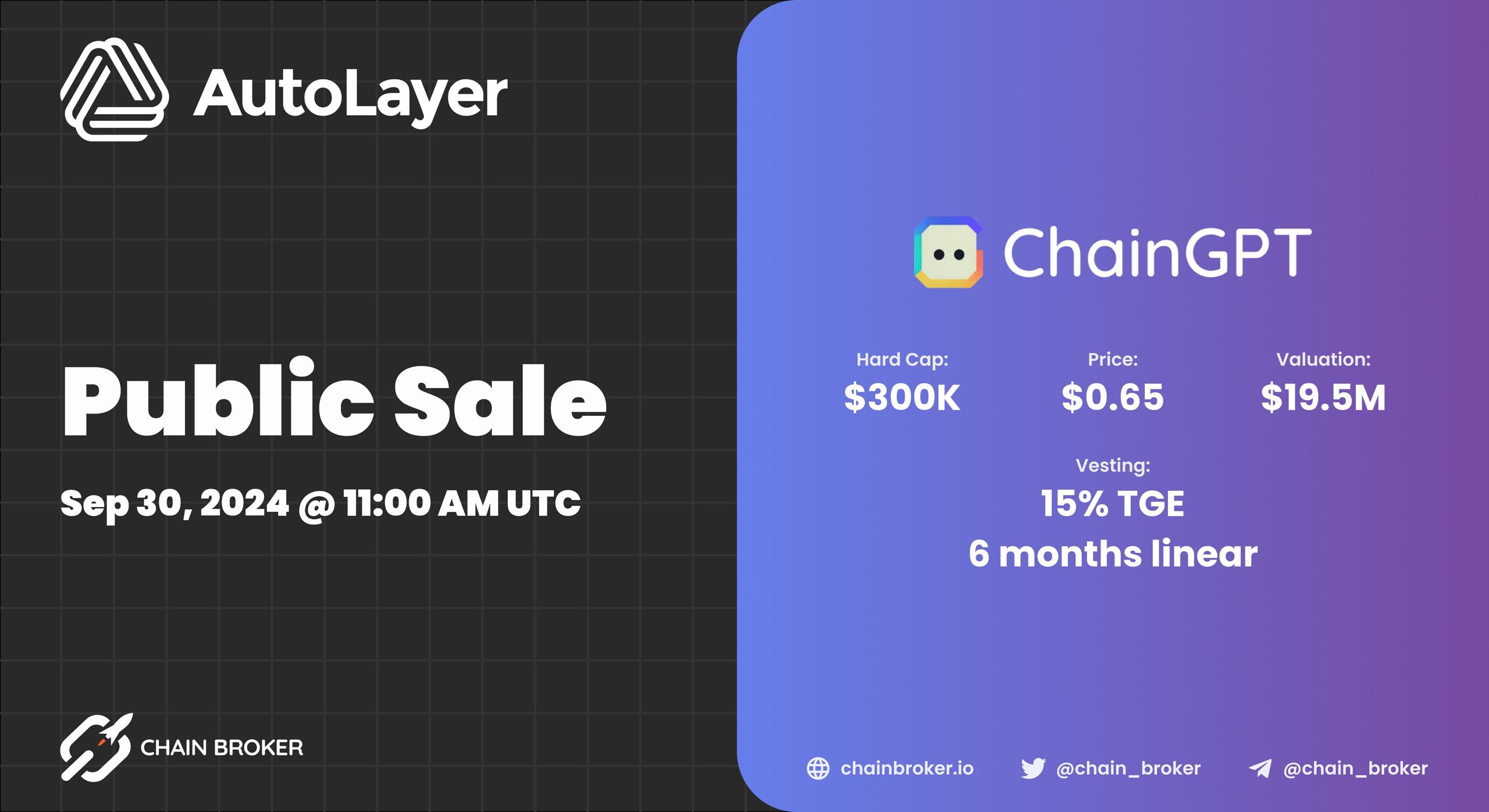 $LAY3R IDOs on ChainGPT Pad Goes Live $LAY3R IDOs on ChainGPT Pad Goes Live