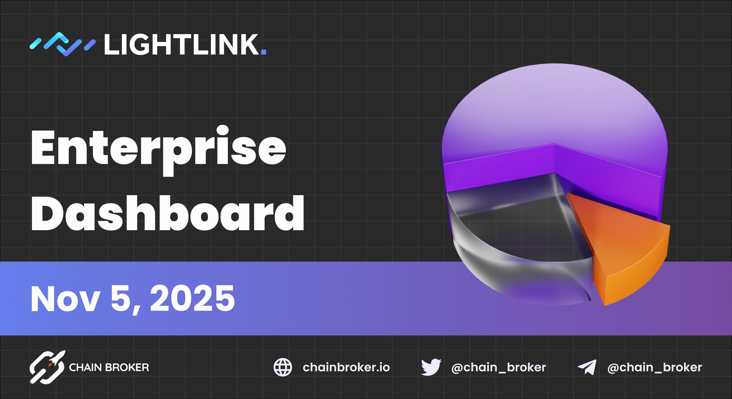 LightLink Launches the Enterprise Dashboard LightLink Launches the Enterprise Dashboard