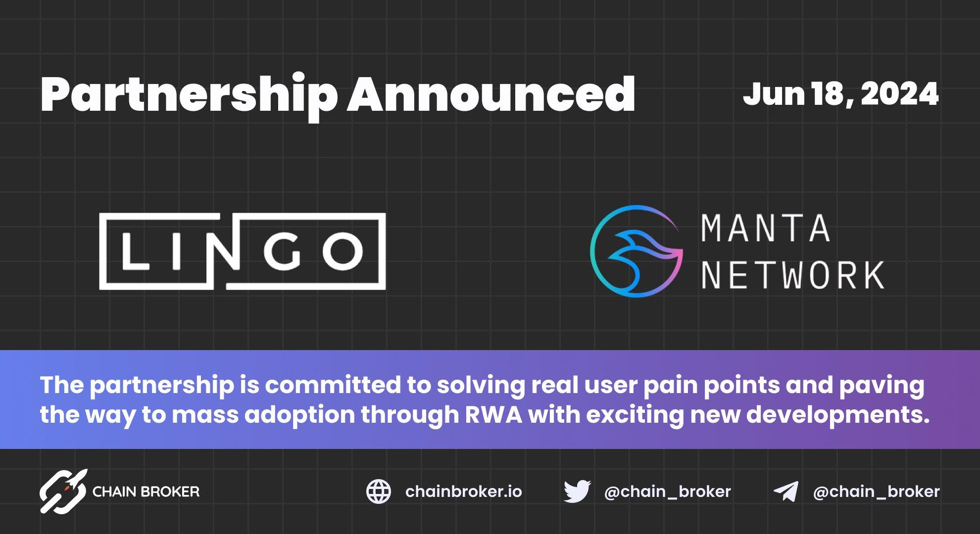 Lingo and Manta Network Announce Partnership Lingo and Manta Network Announce Partnership