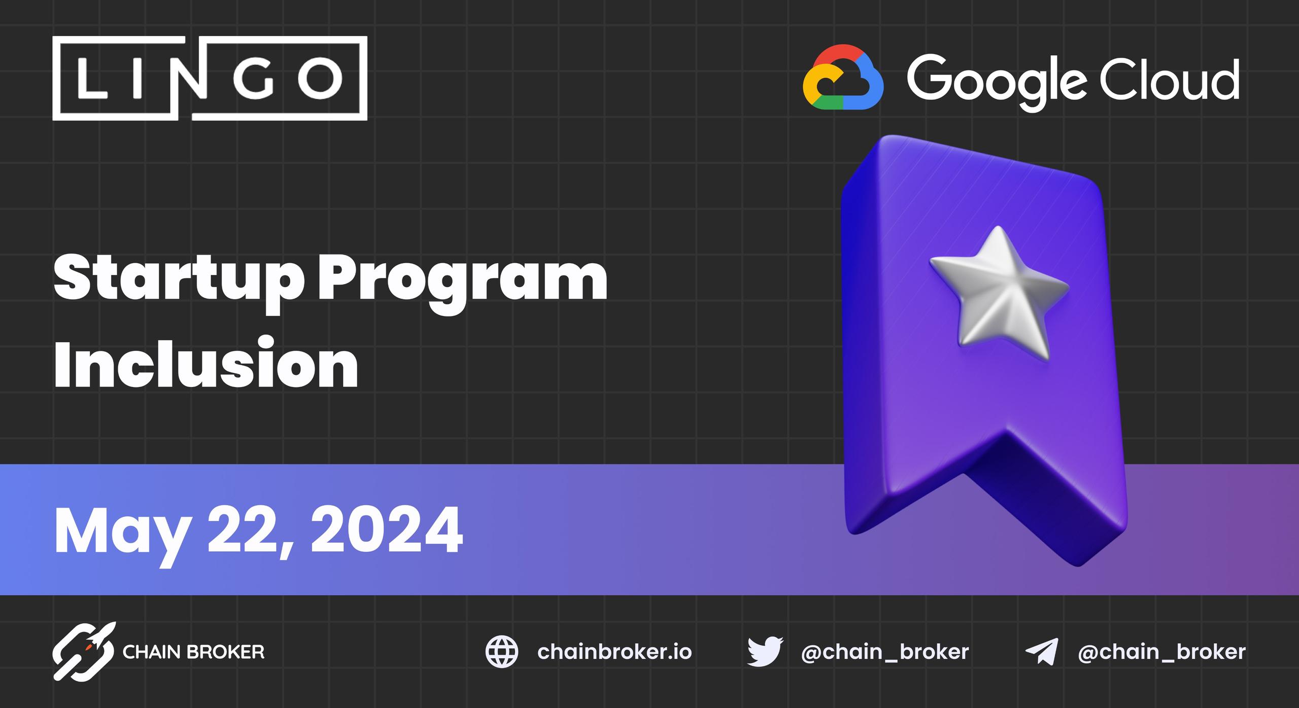 Lingo Joins Google for Startups Cloud Program Lingo Joins Google for Startups Cloud Program