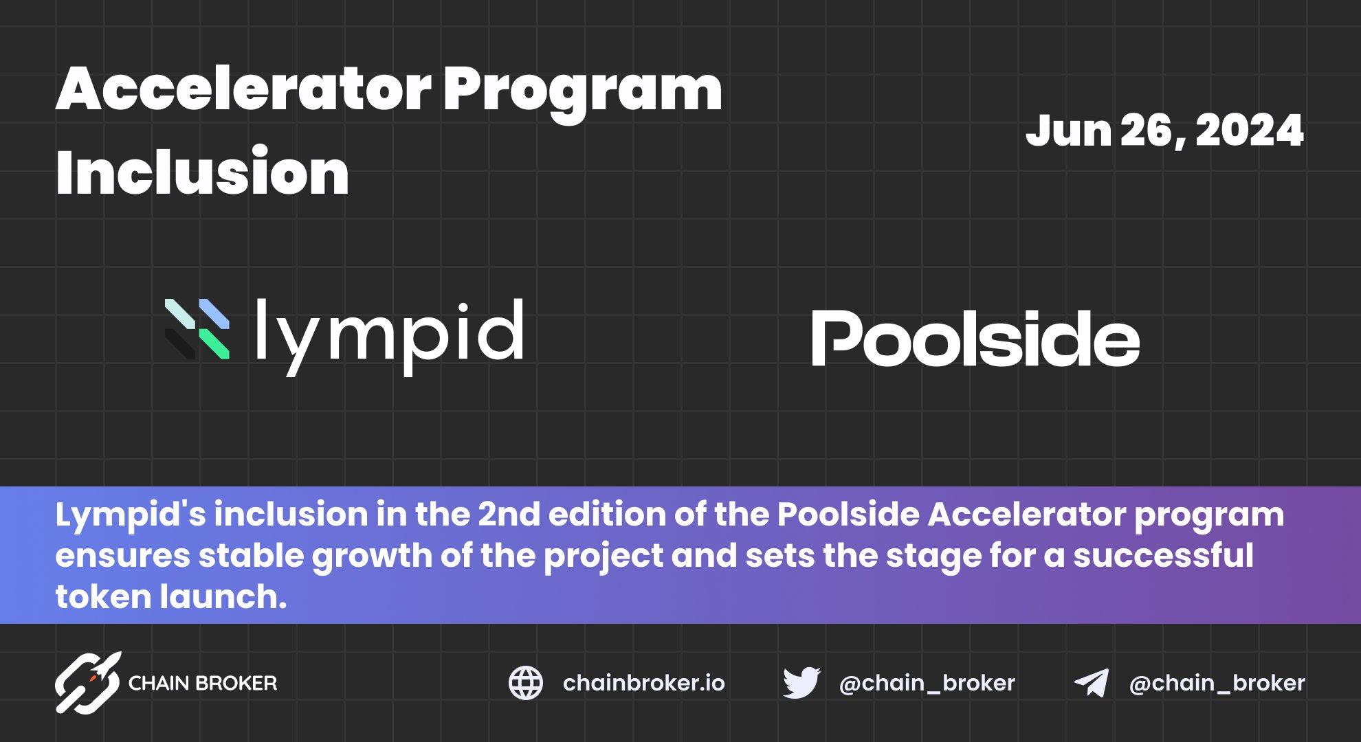 Lympid Joins the Poolside Accelerator Program Lympid Joins the Poolside Accelerator Program