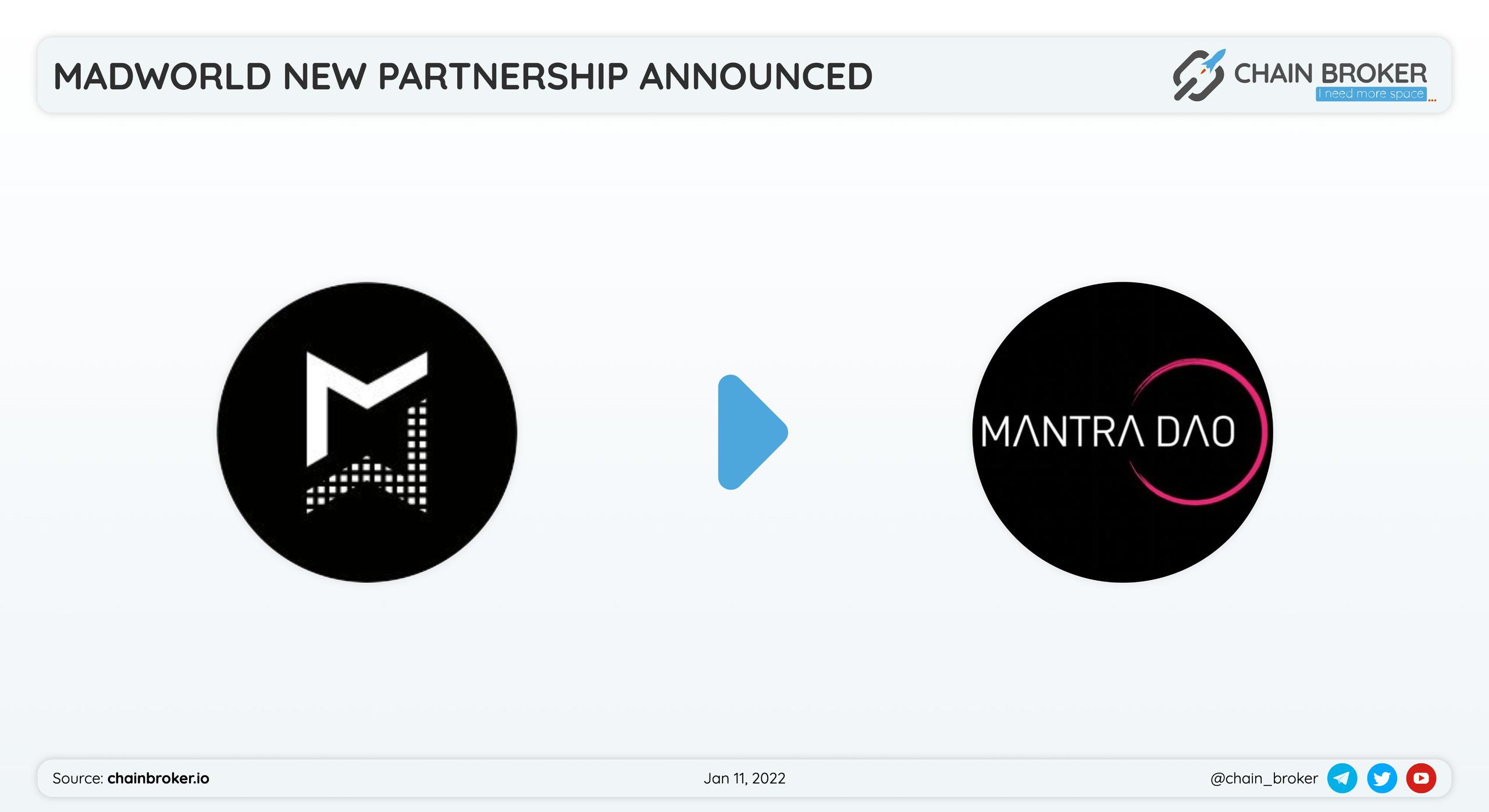 Mad World has partnered with MantraDAO to create a staking program. Mad World has partnered with MantraDAO to create a staking program.