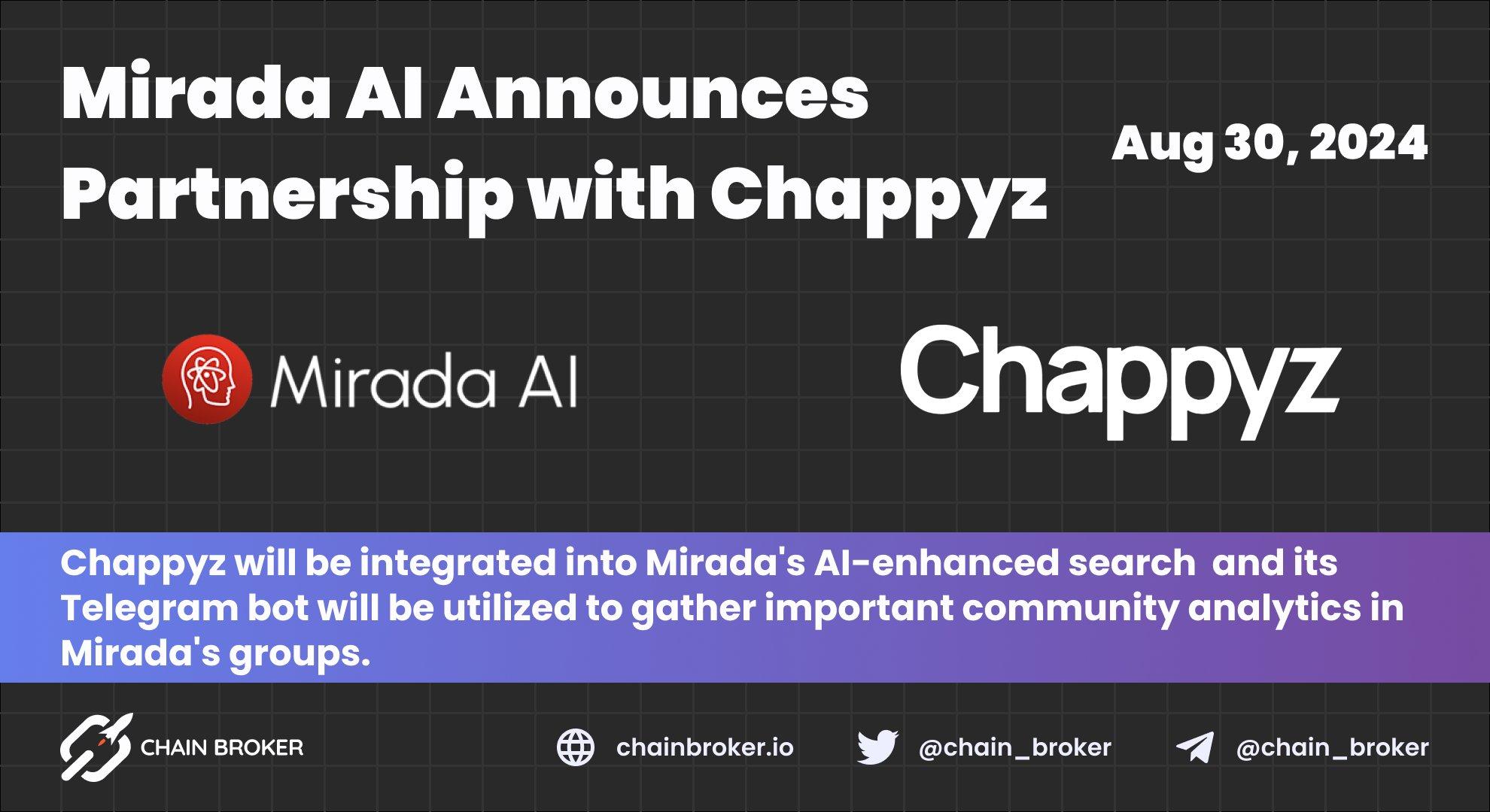 Mirada AI Collaborates with Chappyz Mirada AI Collaborates with Chappyz