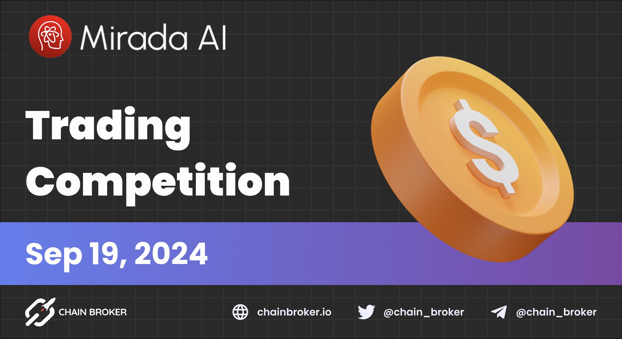 Mirada Announces a $MIRX Trading Competition Mirada Announces a $MIRX Trading Competition