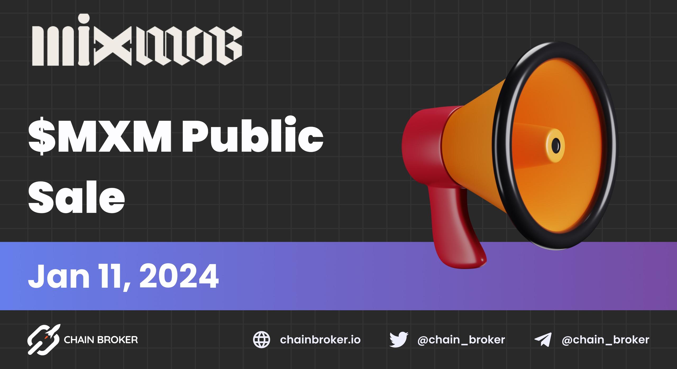 MixMob announces its Q1 Public Sale MixMob announces its Q1 Public Sale