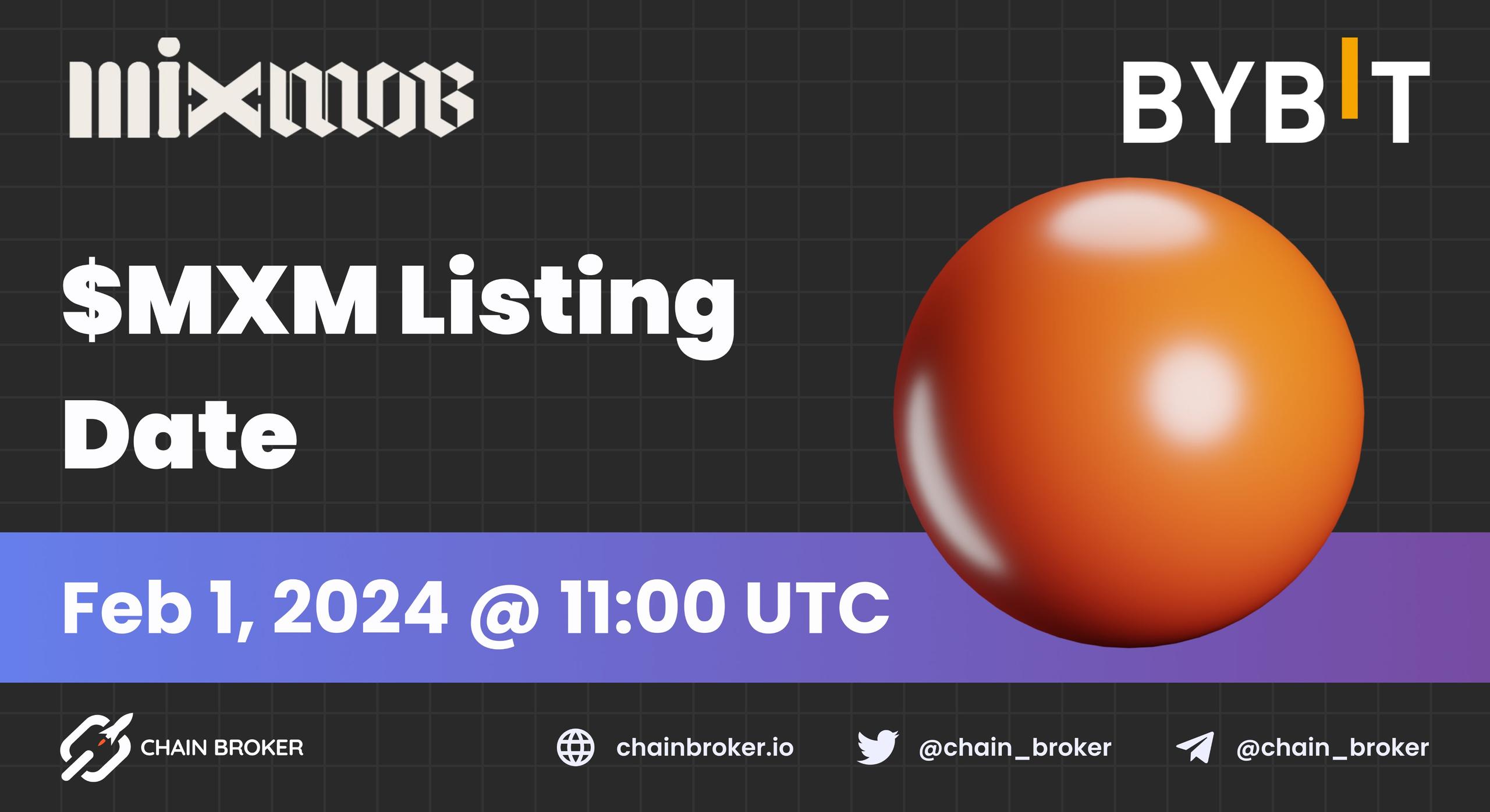 Mixmob will be listed on Bybit