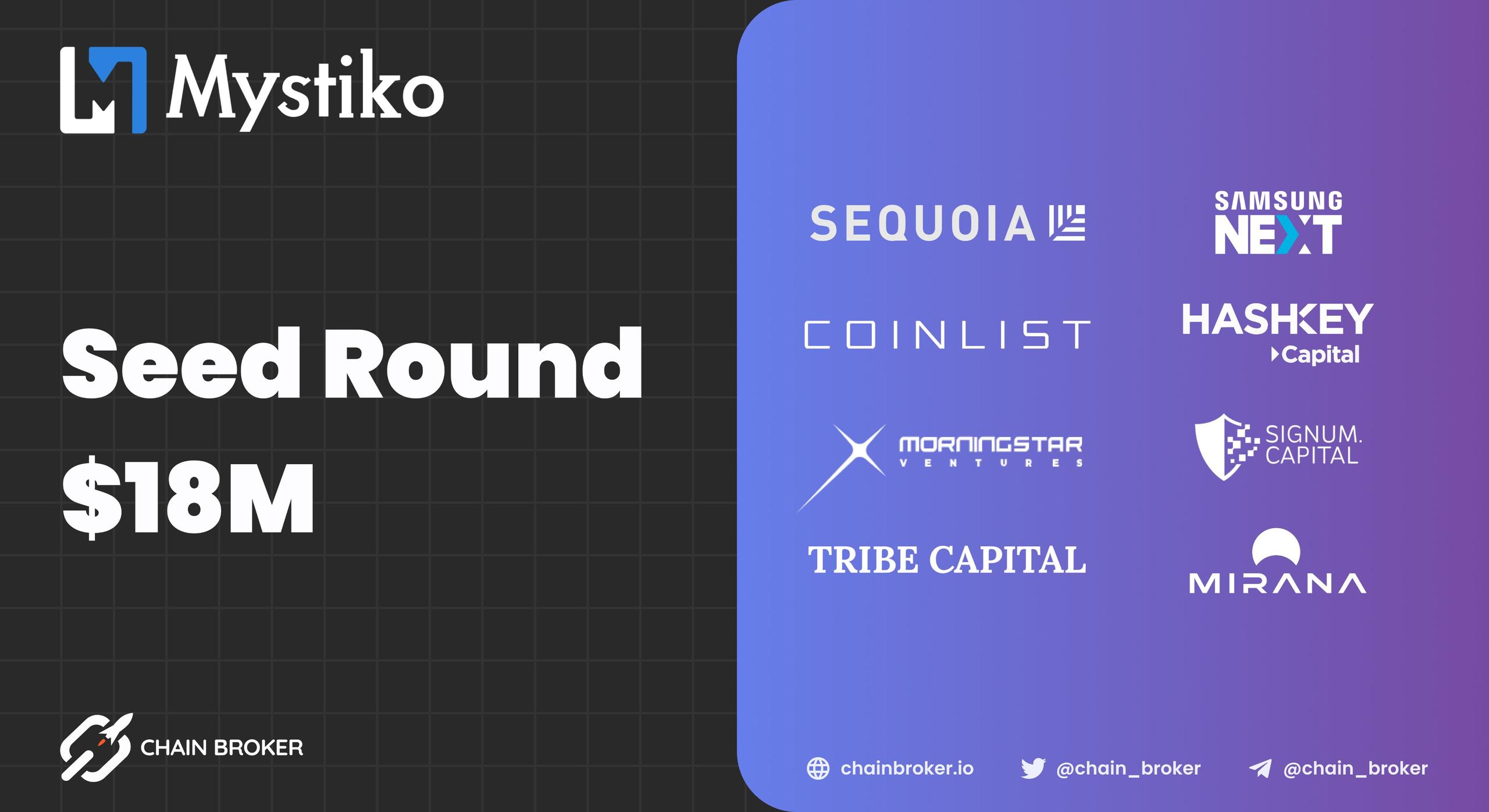 Mystiko Network raises $18M in Seed Funding Round Mystiko Network raises $18M in Seed Funding Round