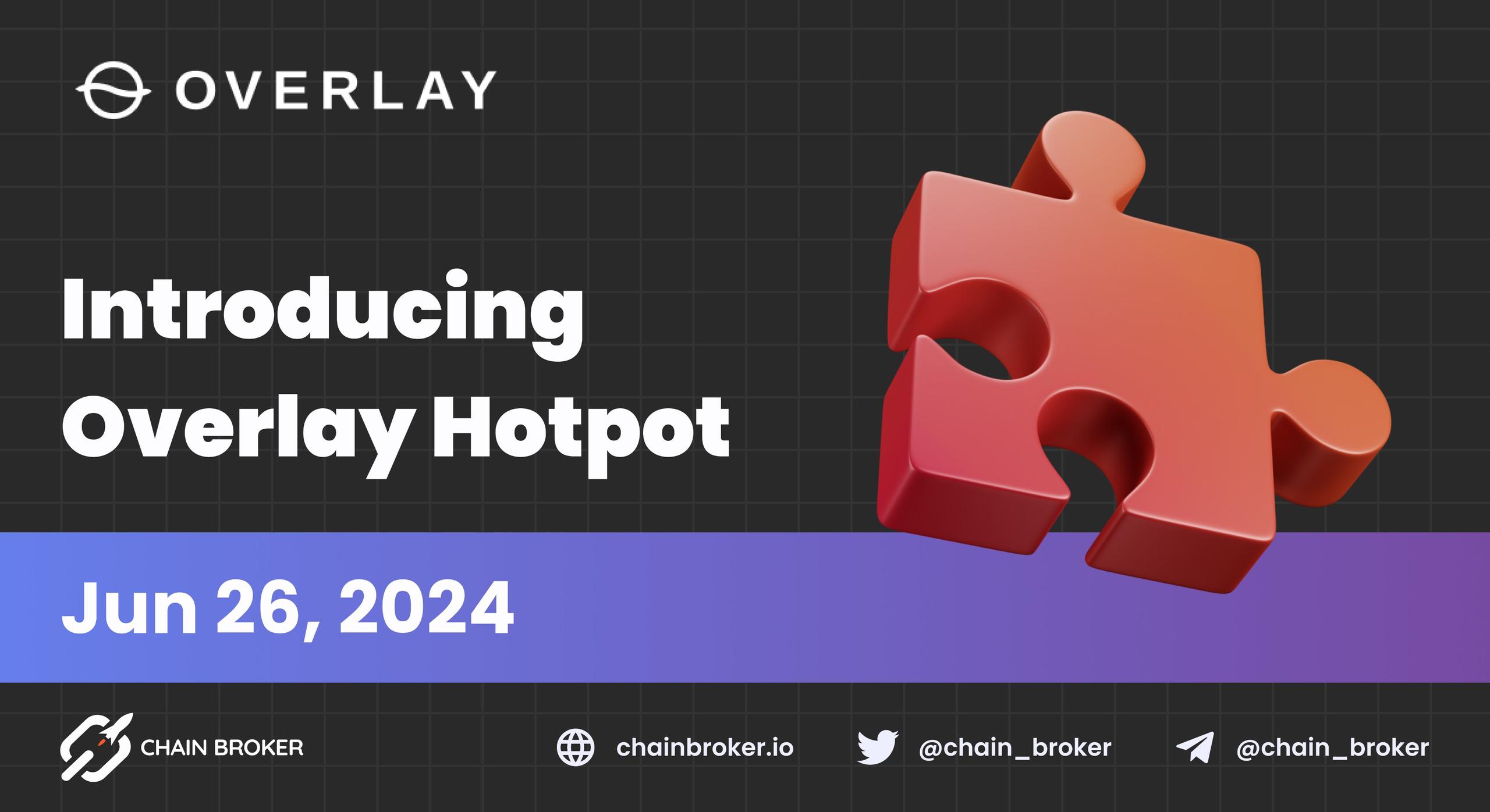 Overlay Protocol Presents Overlay Hotpot Overlay Protocol Presents Overlay Hotpot