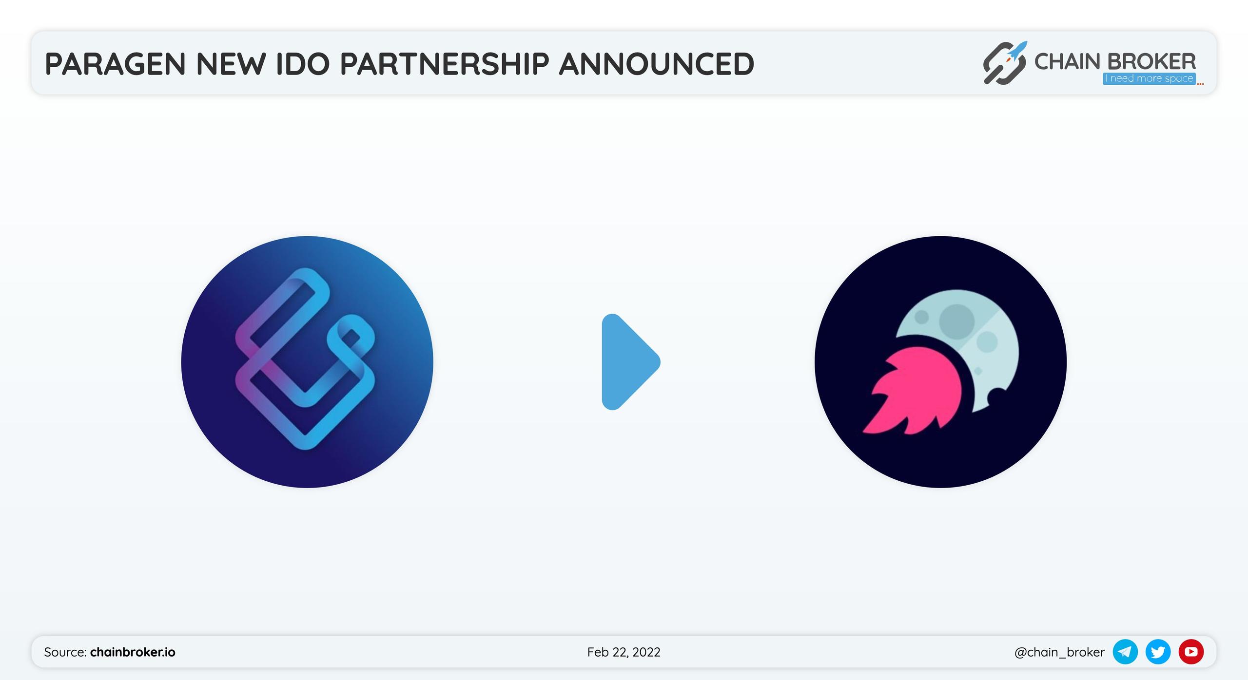Paragen has partnered with Moonstarter for a token launch.