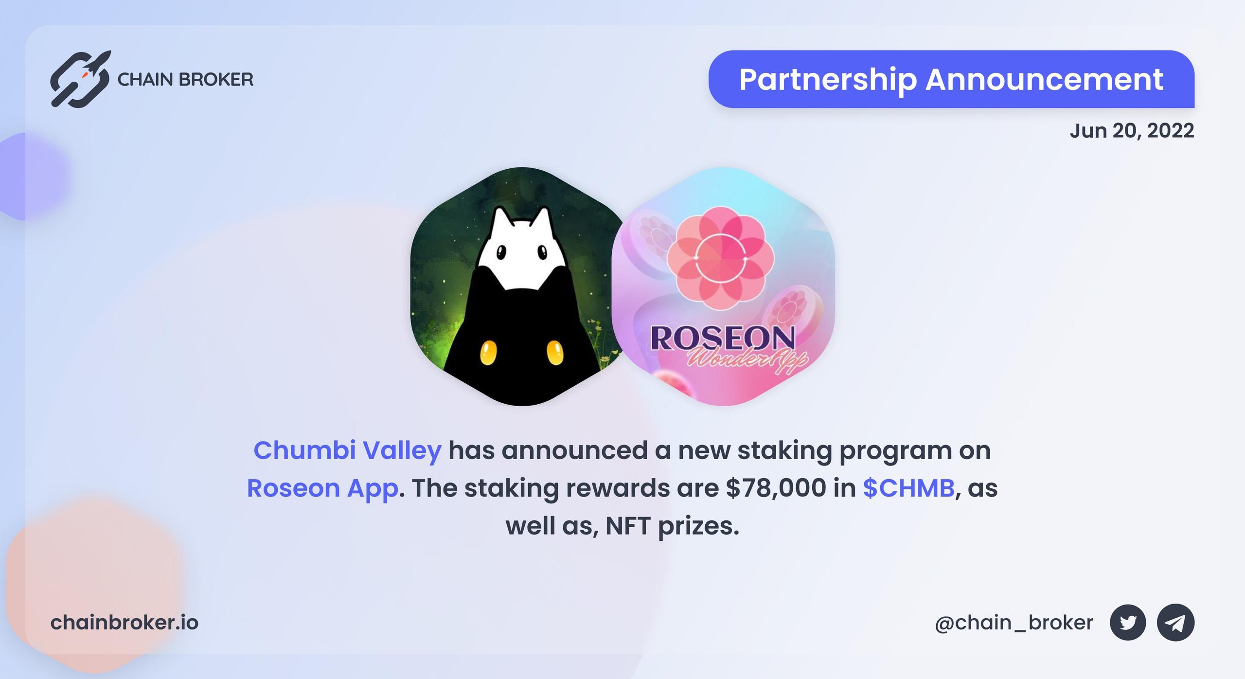 Chumbi Valley and Roseon partnership