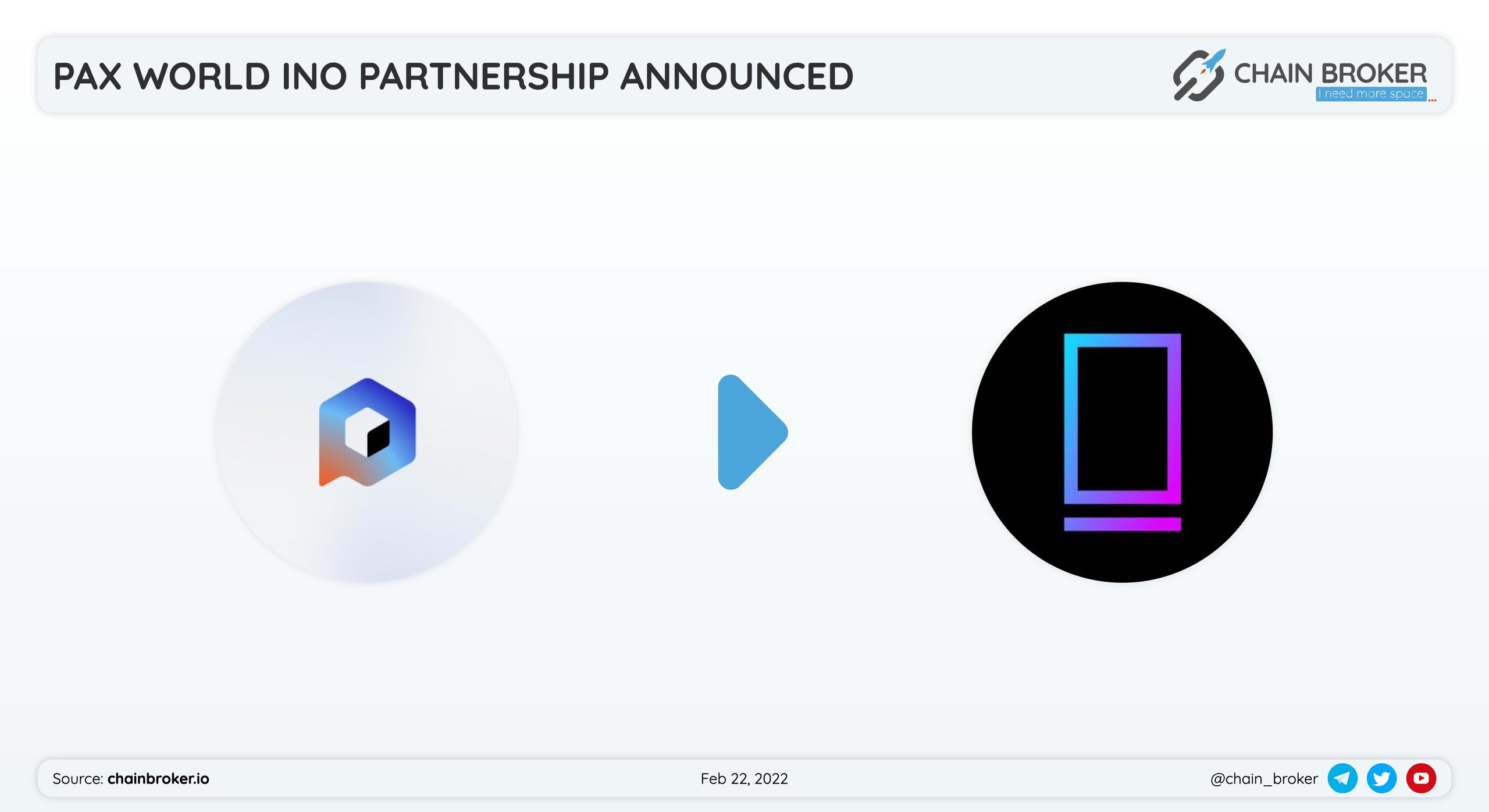 Pax World has partnered with NFT for an INO. Pax World has partnered with NFT for an INO.