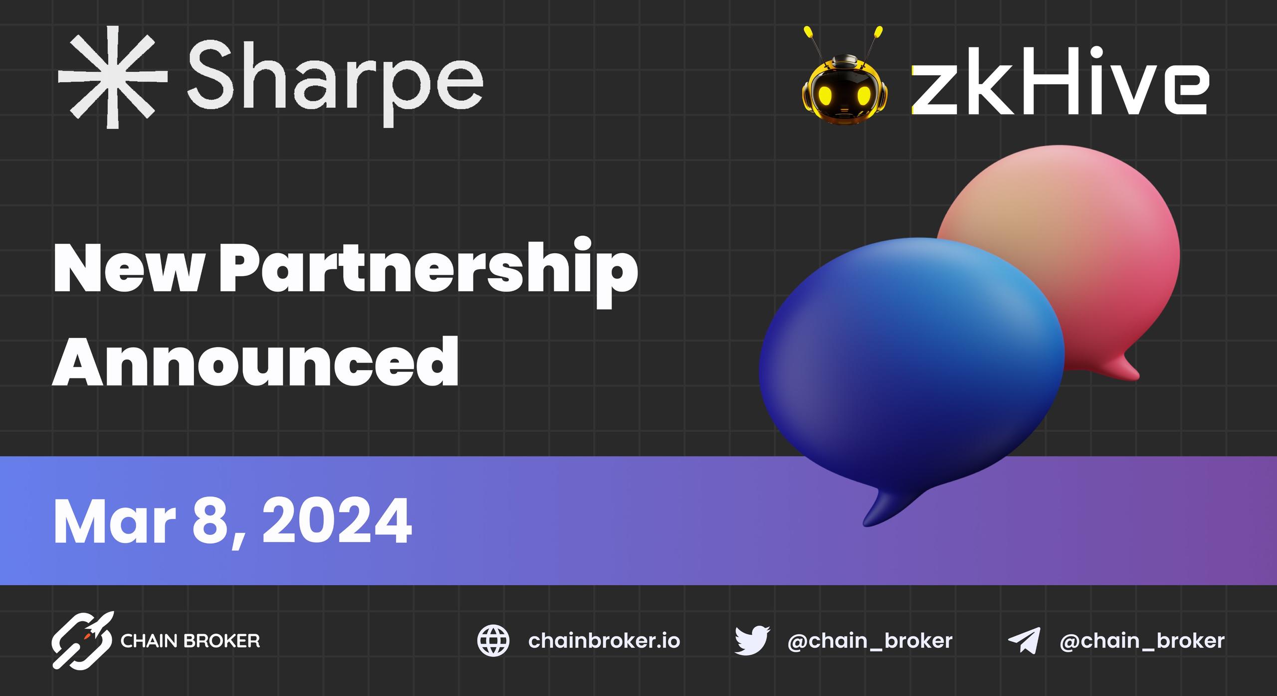 Sharpe AI and zkHive announce Partnership Sharpe AI and zkHive announce Partnership