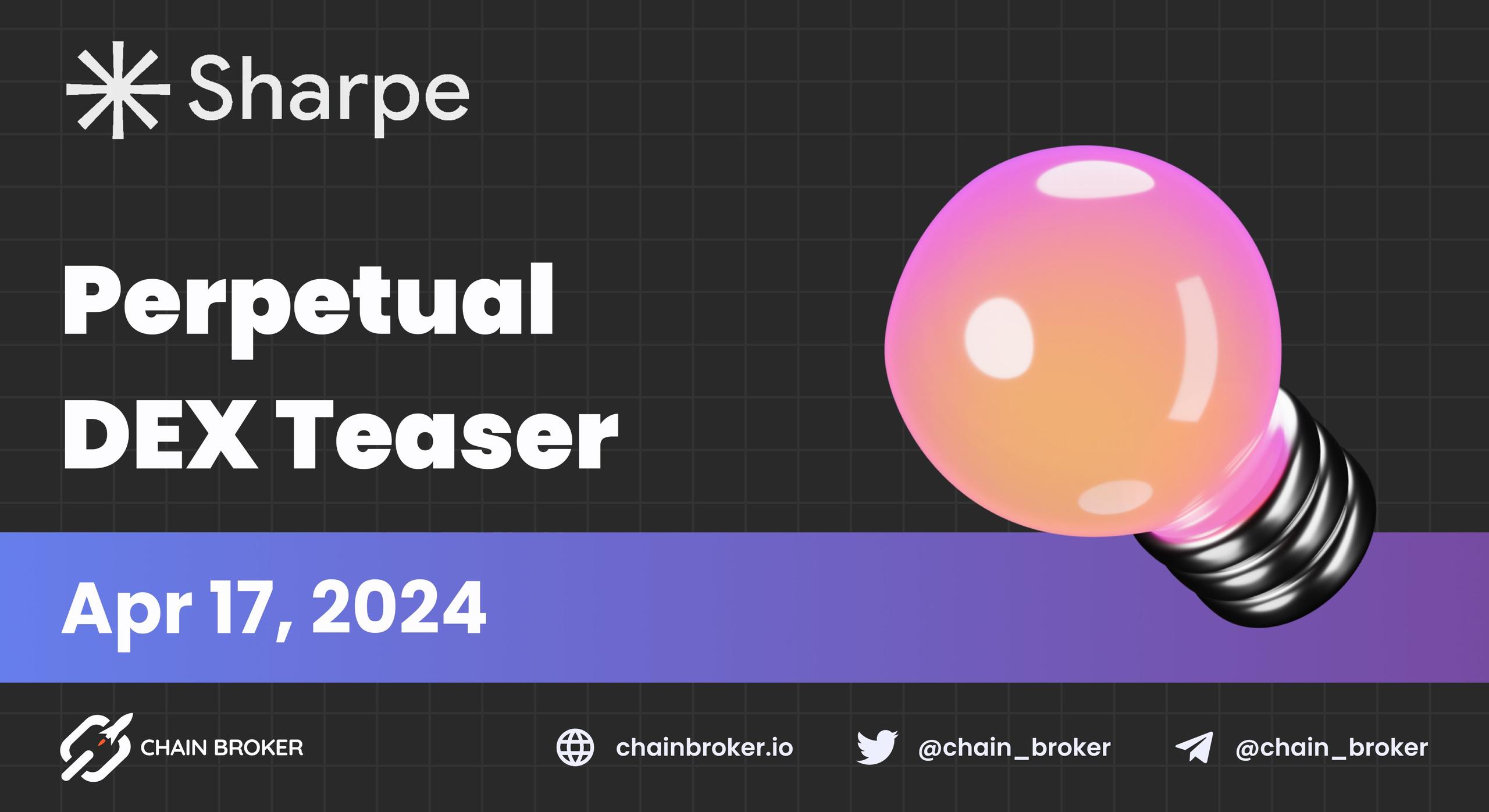 Sharpe AI teases an upcoming perpetual DEX Sharpe AI teases an upcoming perpetual DEX