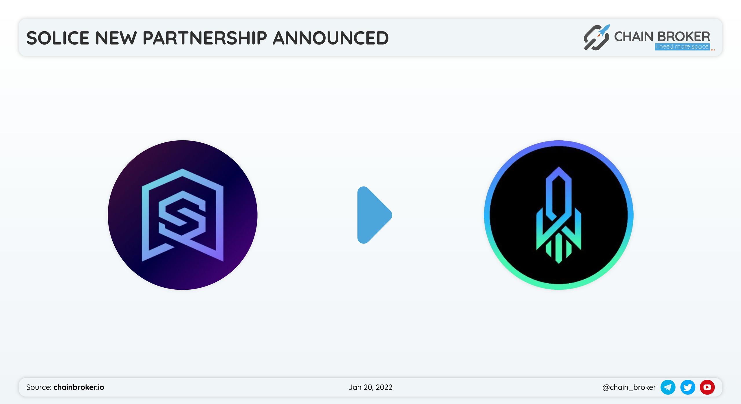 Solice has partnered with Space Falcon to accelerate the community growth. Solice has partnered with Space Falcon to accelerate the community growth.