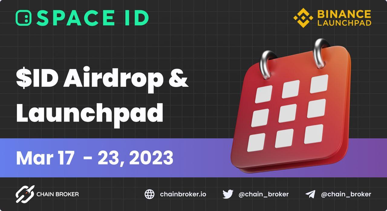 SPACE ID is Landing on Binance Launchpad SPACE ID is Landing on Binance Launchpad