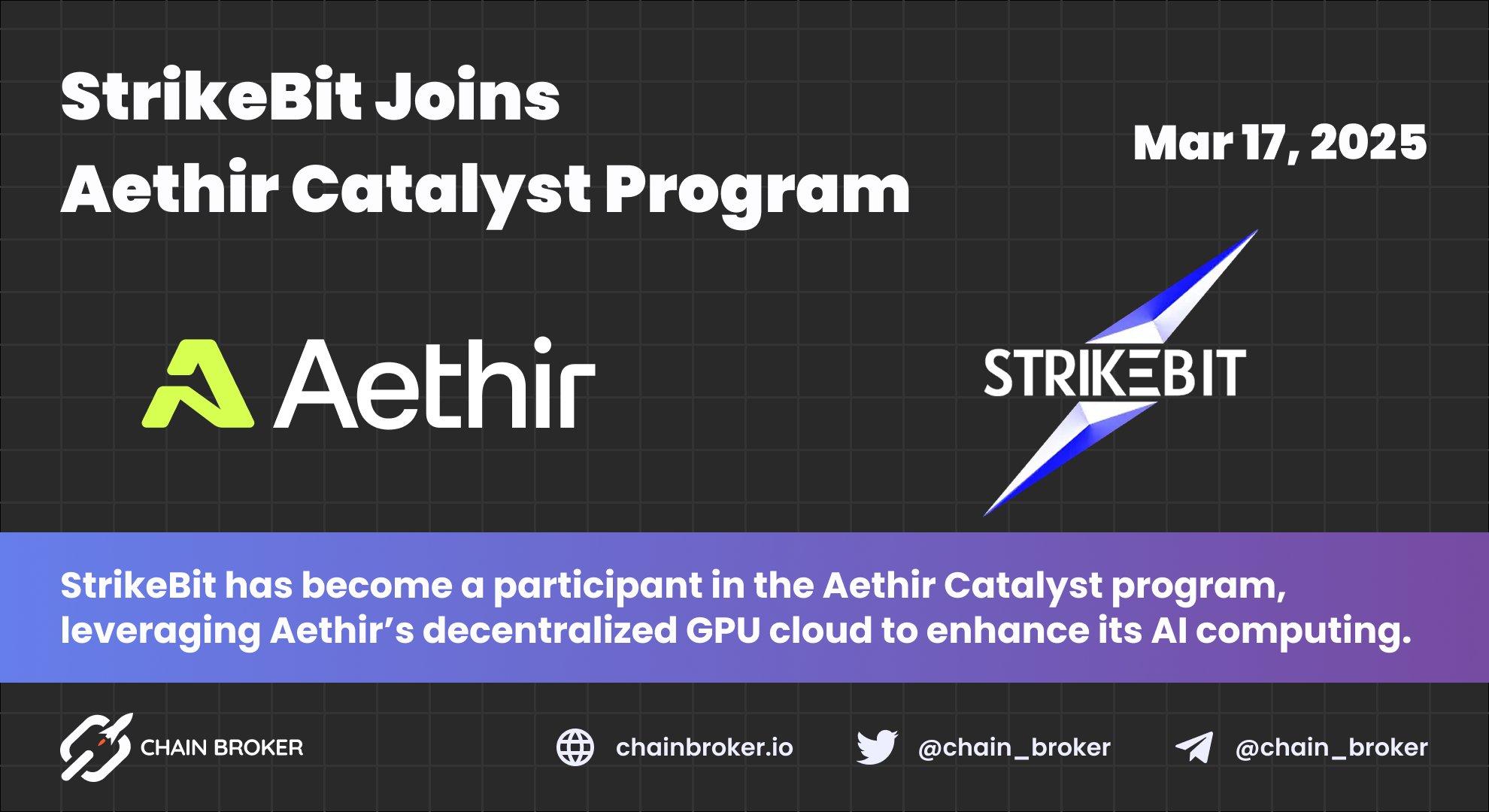 StrikeBit Joins Aethir Catalyst Program StrikeBit Joins Aethir Catalyst Program