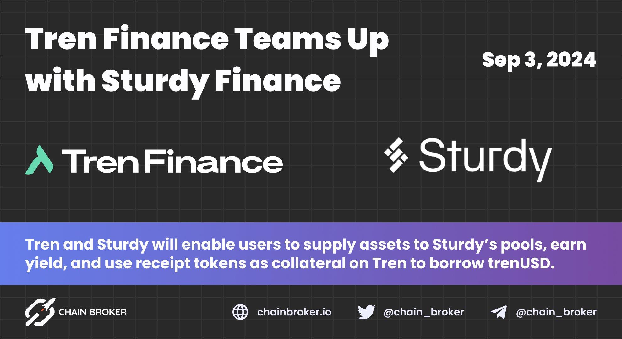 Tren Partners with Sturdy to Maximize Asset Utility Tren Partners with Sturdy to Maximize Asset Utility