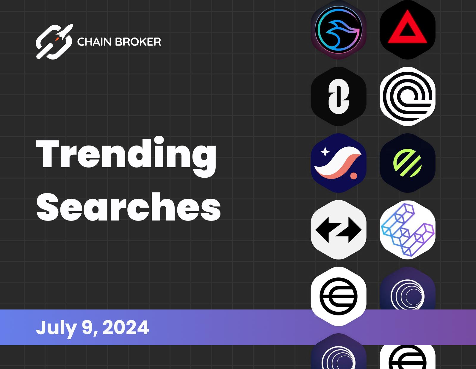 Trending Searches on Chain Broker Trending Searches on Chain Broker