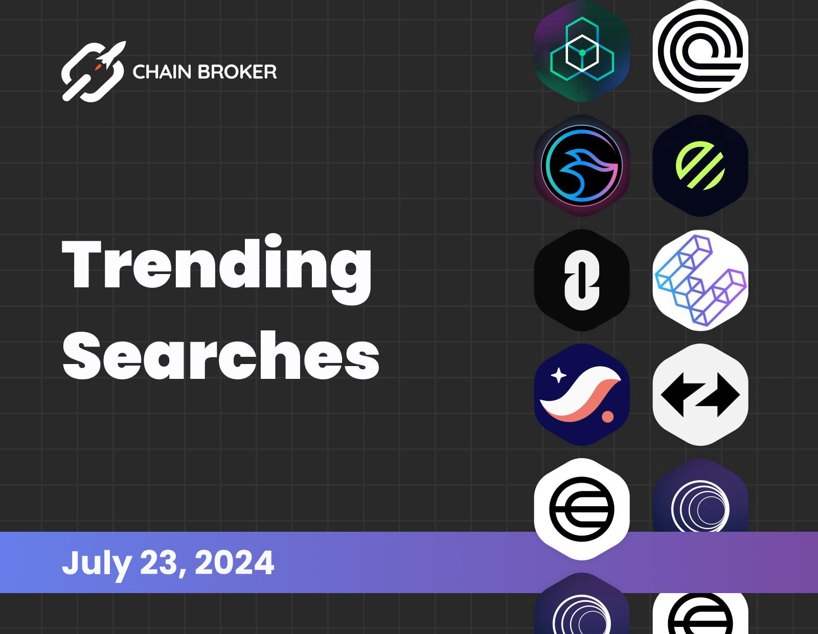 Trending Searches on Chain Broker Trending Searches on Chain Broker