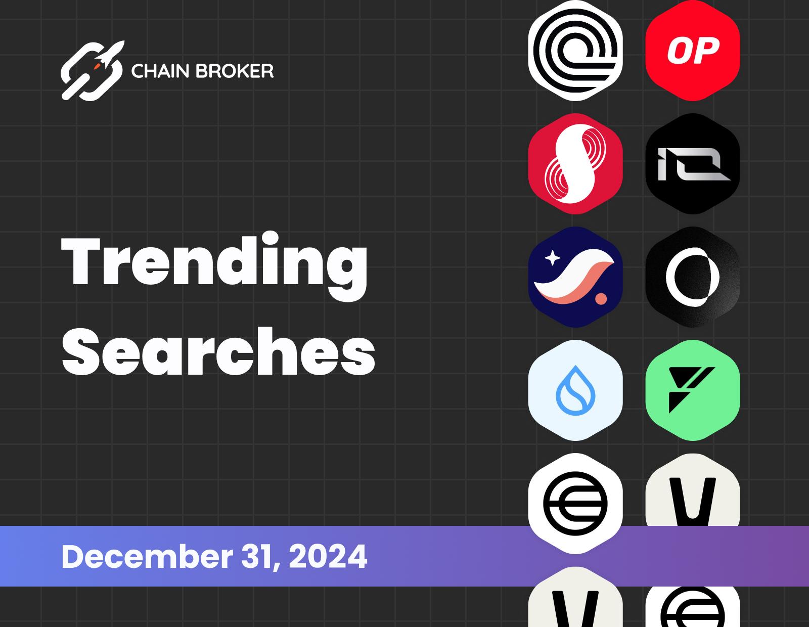 Trending Searches on Chain Broker Trending Searches on Chain Broker