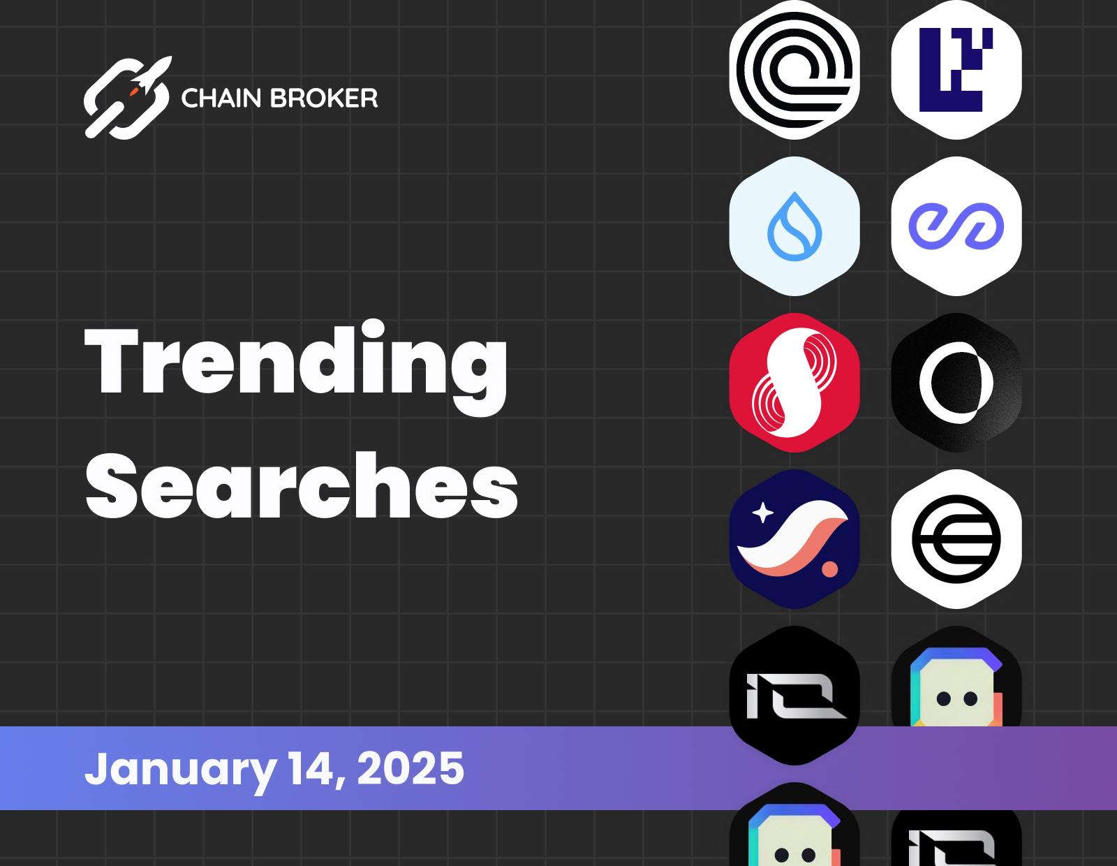 Trending Searches on Chain Broker Trending Searches on Chain Broker