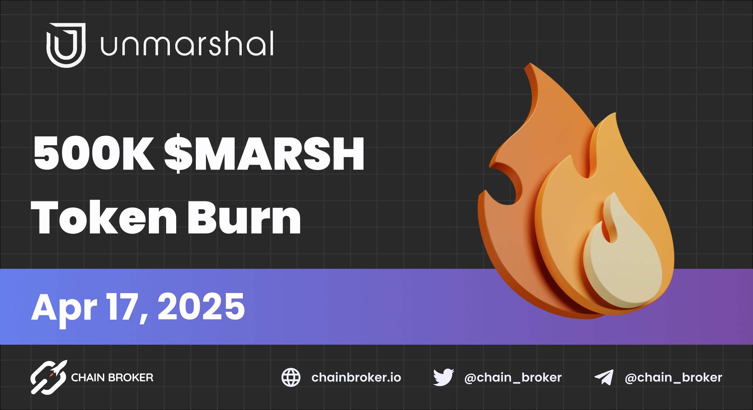 Unmarshal Completes a 500K Token Burn Unmarshal Completes a 500K Token Burn