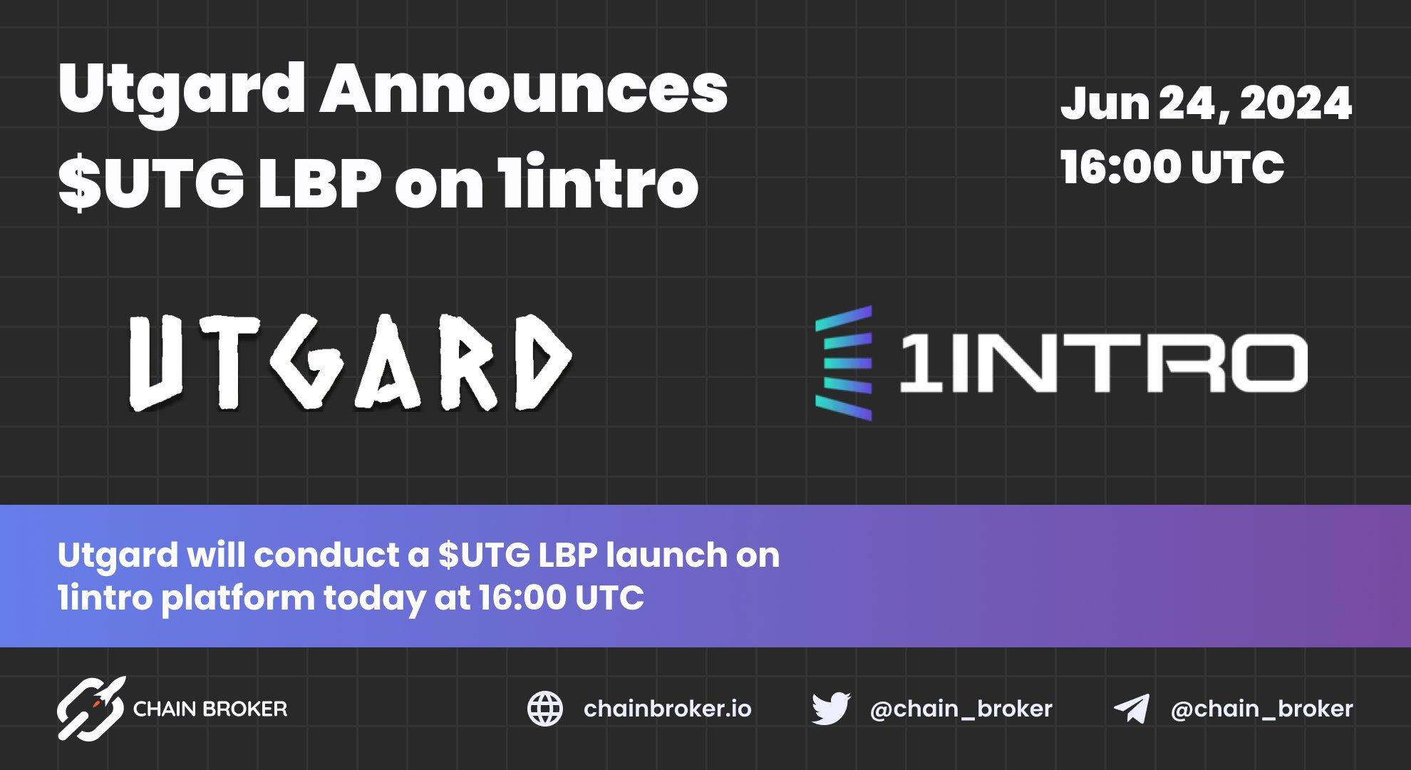 Utgard Announces $UTG LBP on 1intro Utgard Announces $UTG LBP on 1intro