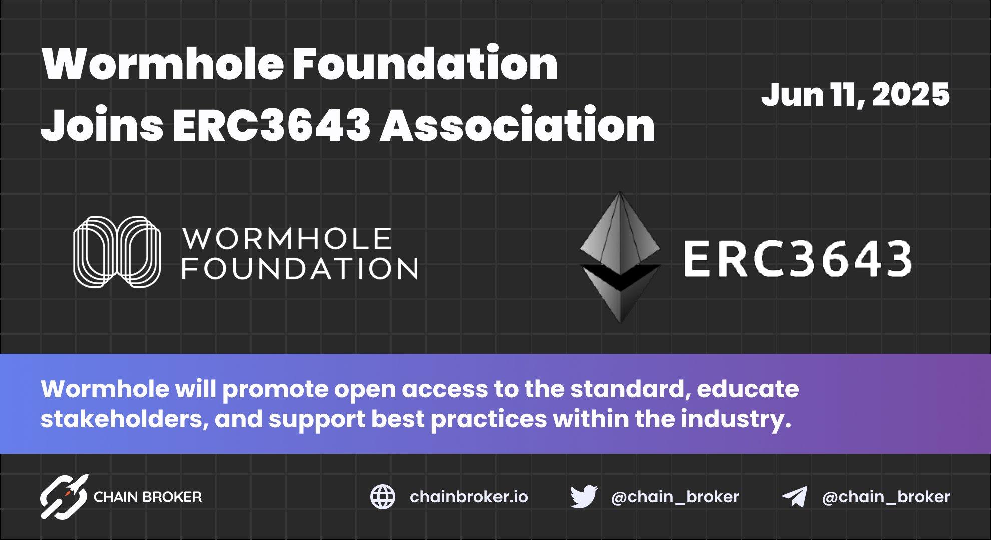 Wormhole Foundation Joins ERC3643 Association Wormhole Foundation Joins ERC3643 Association
