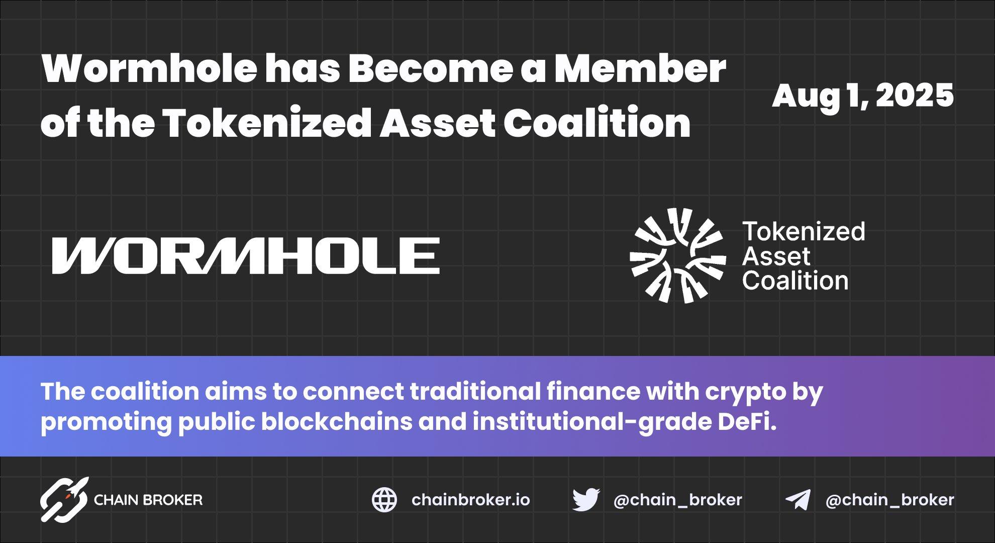 Wormhole Joins the Tokenized Asset Coalition Wormhole Joins the Tokenized Asset Coalition