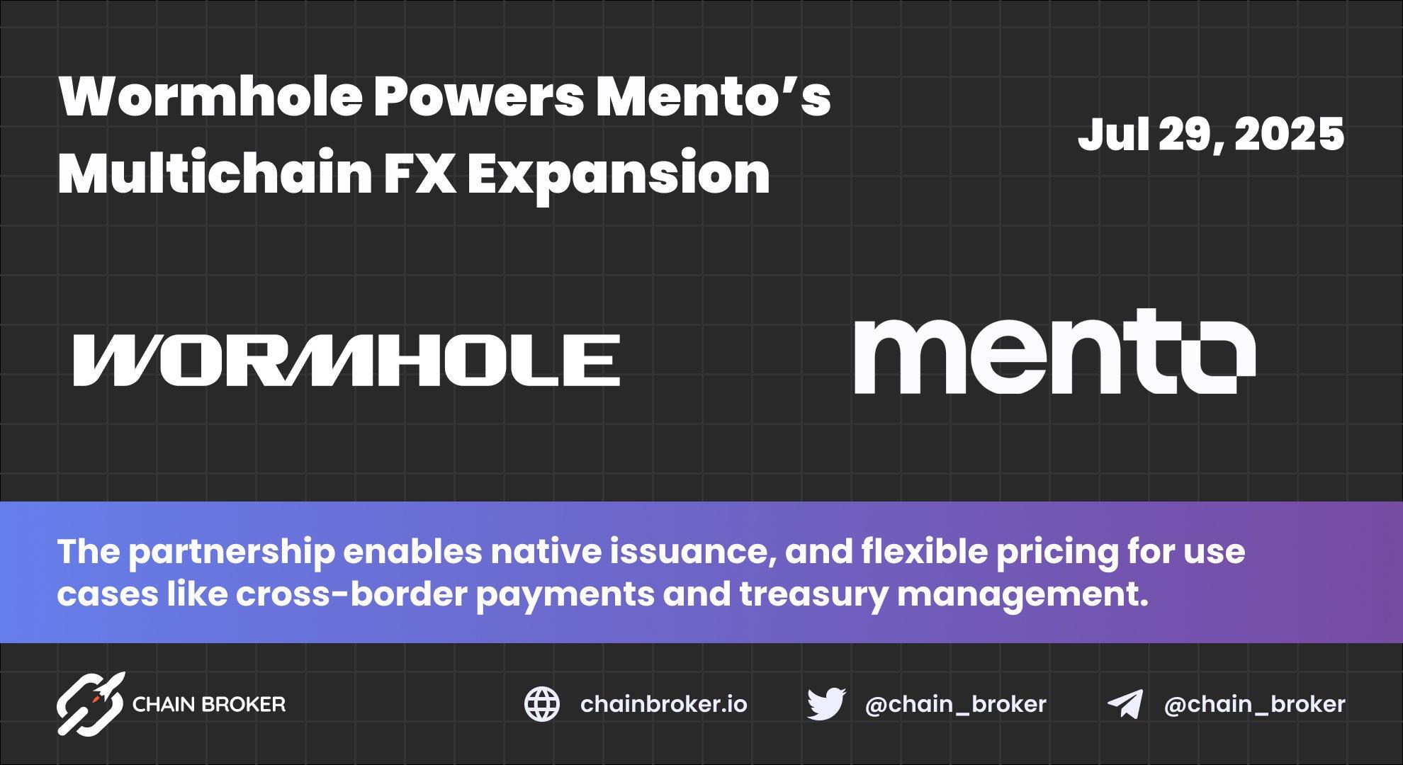 Wormhole Powers Mento’s Multichain FX Expansion Wormhole Powers Mento’s Multichain FX Expansion