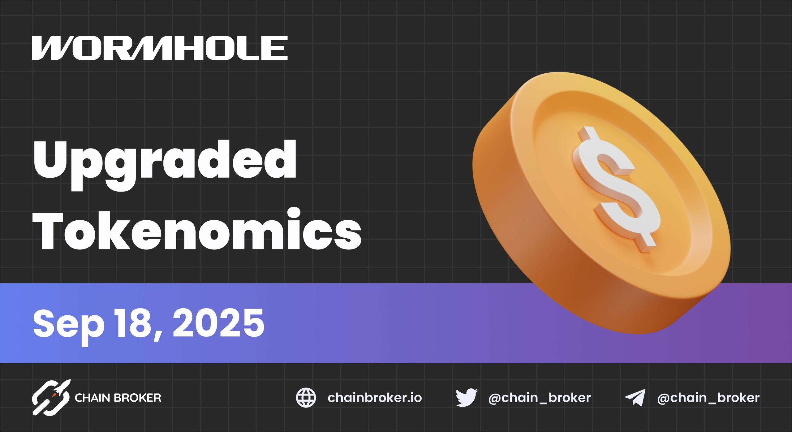 Wormhole Reveals Upgraded $W Tokenomics Wormhole Reveals Upgraded $W Tokenomics